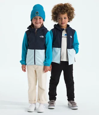 Sudadera con capucha y cremallera completa Glacier para niños