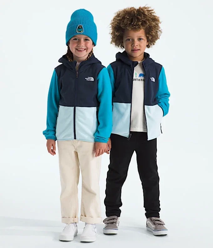 Sudadera con capucha y cremallera completa Glacier para niños