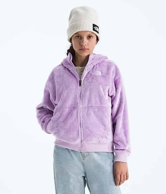 Sudadera con capucha y cremallera completa Osito para niña