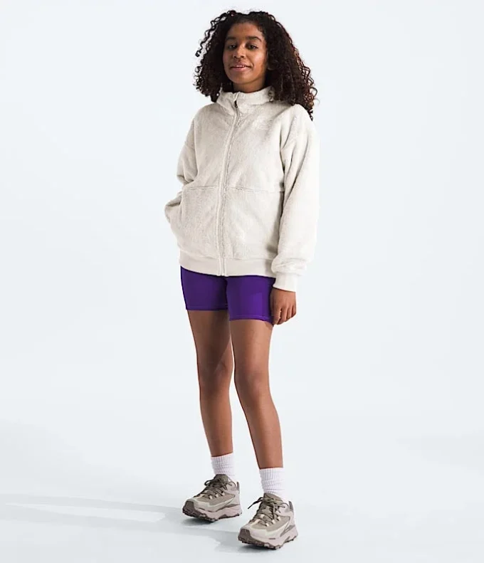 Sudadera con capucha y cremallera completa Osito para niña