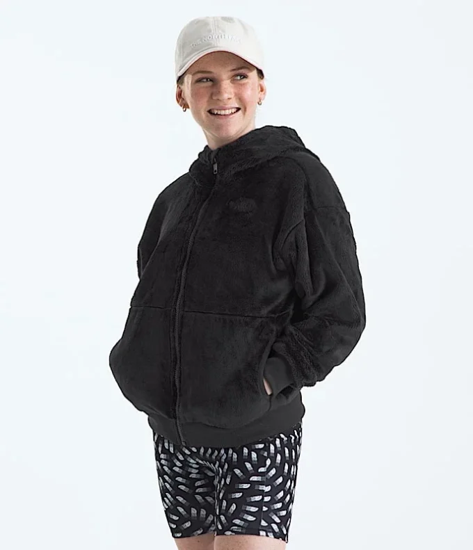 Sudadera con capucha y cremallera completa Osito para niña