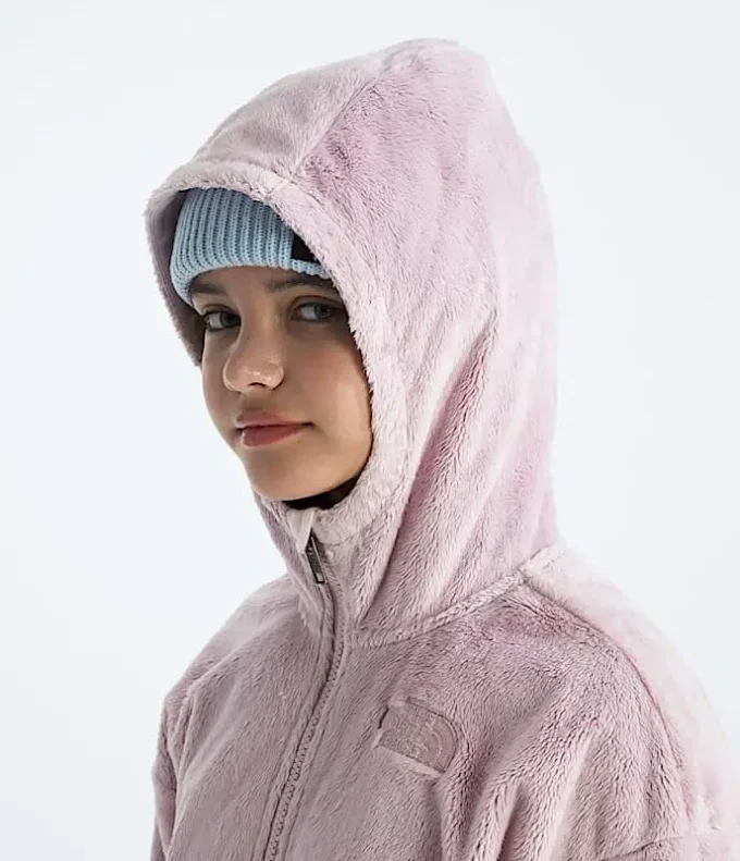 Sudadera con capucha y cremallera completa Osito para niña