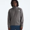 Sudadera de felpa Cedar Trail Grid con media cremallera para hombre