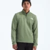 Sudadera de felpa Cedar Trail Grid con media cremallera para hombre