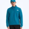 Sudadera de felpa Cedar Trail Grid con media cremallera para hombre