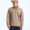 Sudadera de felpa Cedar Trail Grid con media cremallera para hombre