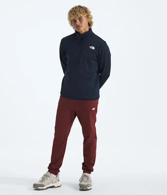 Sudadera de felpa Cedar Trail Grid con media cremallera para hombre Sudadera de felpa Cedar Trail Grid con media cremallera para hombre