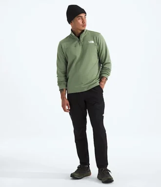 Sudadera de felpa Cedar Trail Grid con media cremallera para hombre Sudadera de felpa Cedar Trail Grid con media cremallera para hombre