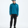 Sudadera de felpa Cedar Trail Grid con media cremallera para hombre