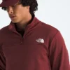 Sudadera de felpa Cedar Trail Grid con media cremallera para hombre