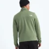 Sudadera de felpa Cedar Trail Grid con media cremallera para hombre