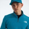 Sudadera de felpa Cedar Trail Grid con media cremallera para hombre