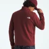 Sudadera de felpa Cedar Trail Grid con media cremallera para hombre
