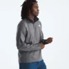 Sudadera de felpa Cedar Trail Grid con media cremallera para hombre
