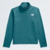 Sudadera de felpa Cedar Trail Grid con media cremallera para hombre