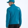Sudadera de felpa Cedar Trail Grid con media cremallera para hombre