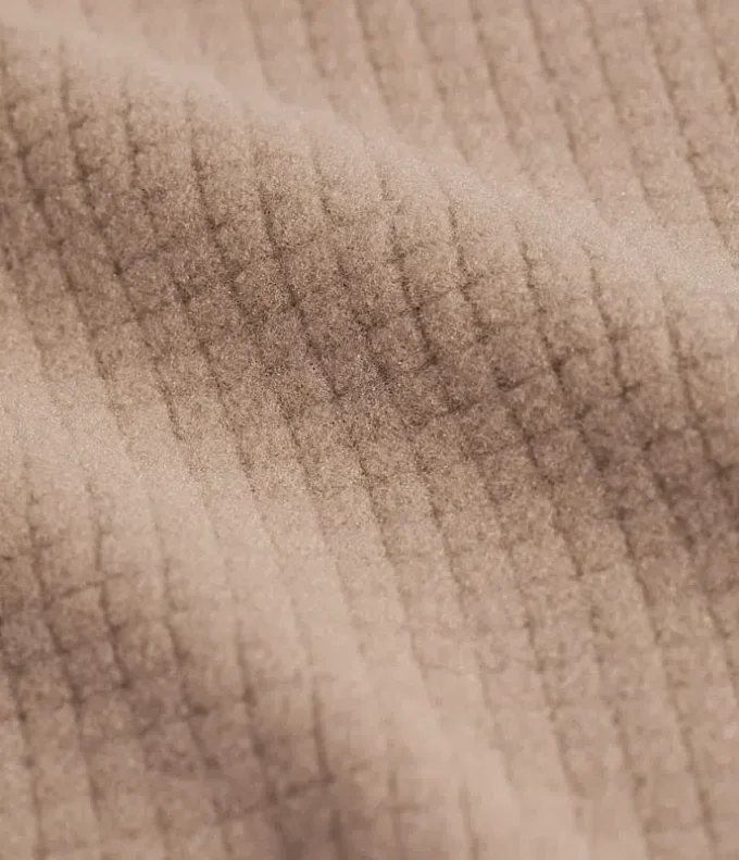 Sudadera de felpa Cedar Trail Grid con media cremallera para hombre