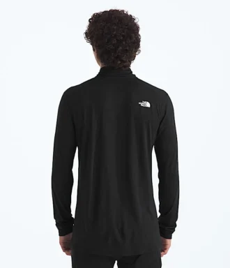 TNF X Smartwool Jersey de manga larga con cremallera hasta el pecho para hombre, mezcla de merino 150 TNF X Smartwool Jersey de manga larga con cremallera hasta el pecho para hombre, mezcla de merino 150