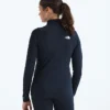 TNF X Smartwool Jersey de manga larga con cremallera hasta el pecho para mujer, mezcla de merino 150