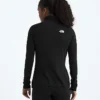 TNF X Smartwool Jersey de manga larga con cremallera hasta el pecho para mujer, mezcla de merino 150